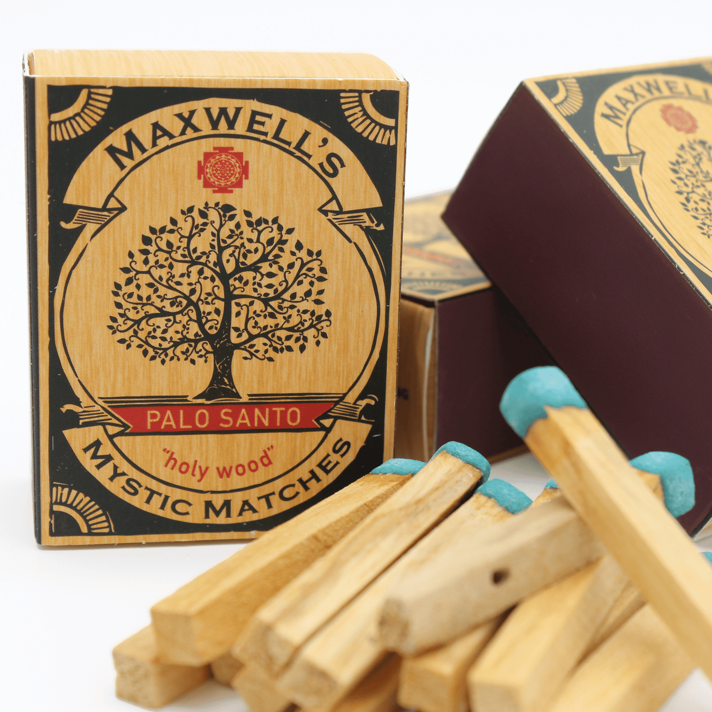 Ethically Harvested Palo Santo Matches Maxwell's Mystic Market