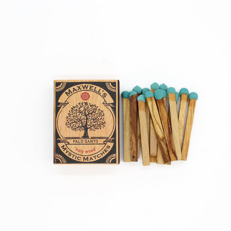 Ethically Harvested Palo Santo Matches - Maxwell's Mystic Market