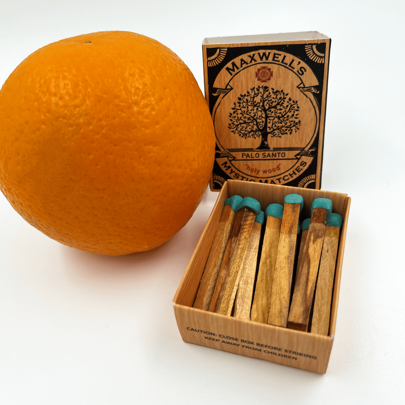 Ethically Harvested Palo Santo Matches Maxwell's Mystic Market