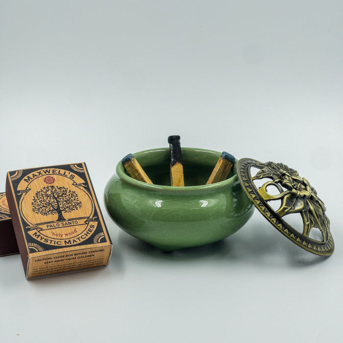 Ceramic Incense Dish - Maxwell's Mystic Market